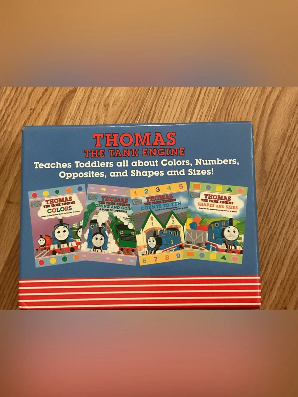 1998 Thomas The Tank Engine &Friends Board Book Set 4 in set
